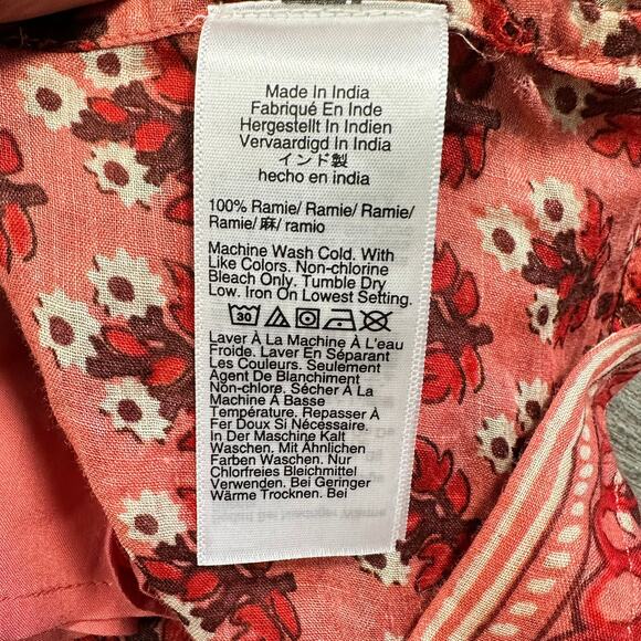 J. Crew Cabana Mini Dress in Block Pint Salmon Pink XXS - Picture 9 of 12